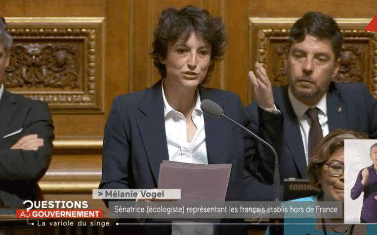 Melanie Vogel au Sénat