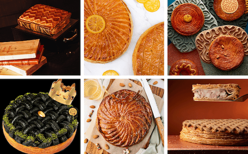 Florilège de galettes des rois dans les plus grandes maisons gastronomiques
