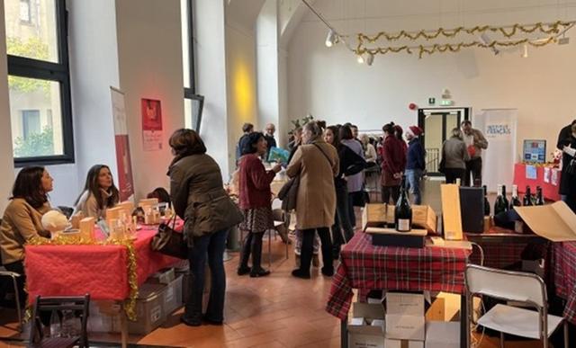 stands marché de Noël