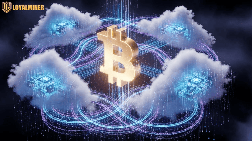 Bitcoin volatil : LoyalMiner mise sur la stabilité de la puissance de calcul