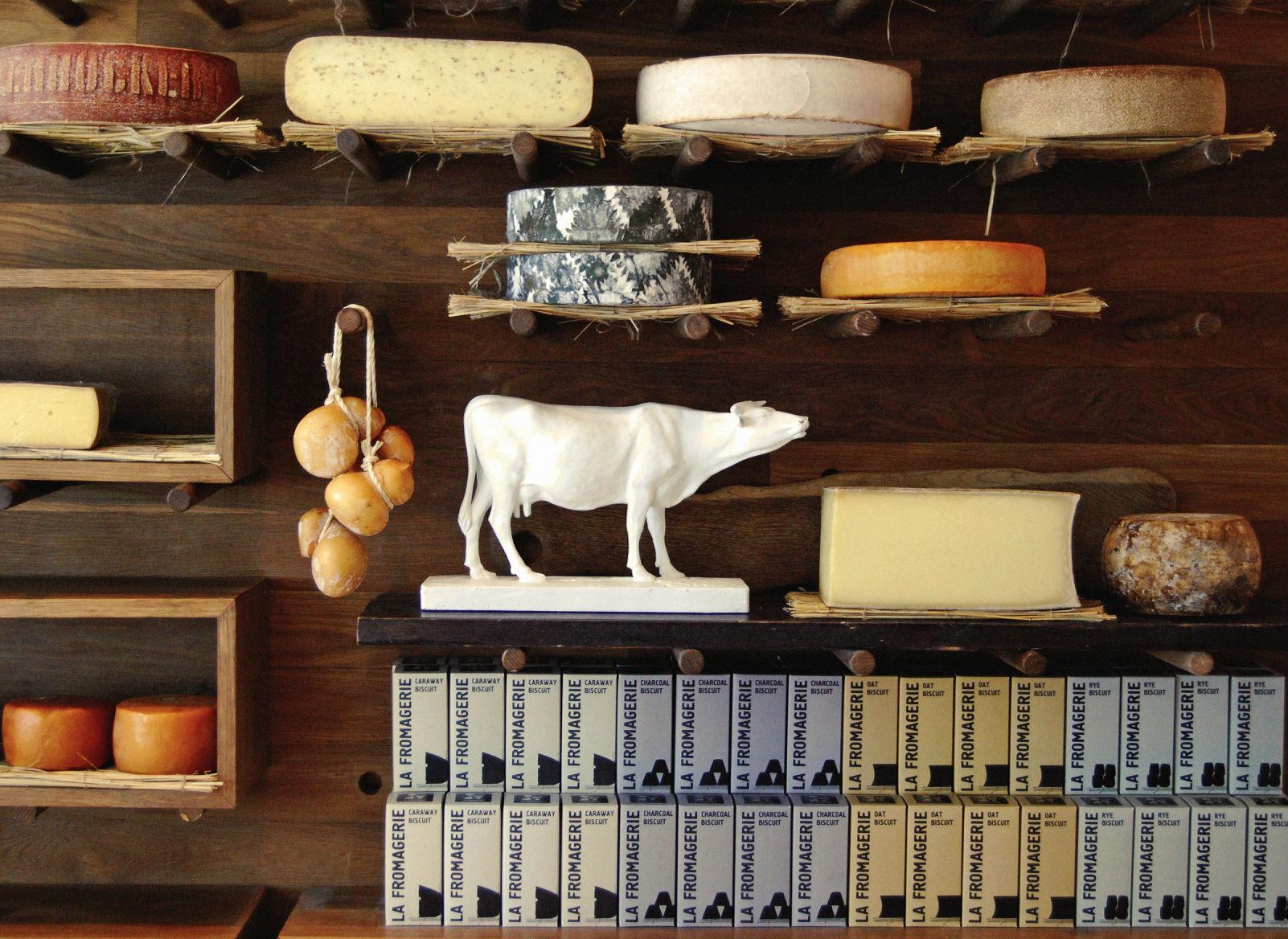 la fromagerie - restaurant français - fitzrovia - épicerie - fromage