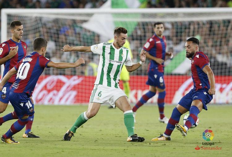 le levante a perdu son premier match face au betis