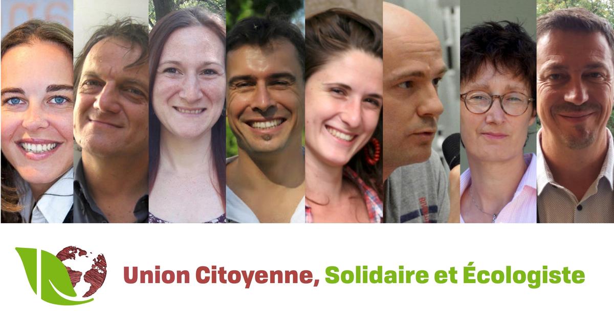 SÉNAT - Liste d'Union Citoyenne, Solidaire et Écologiste