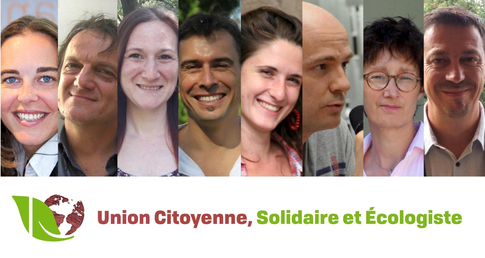 SÉNAT - Liste d'Union Citoyenne, Solidaire et Écologiste