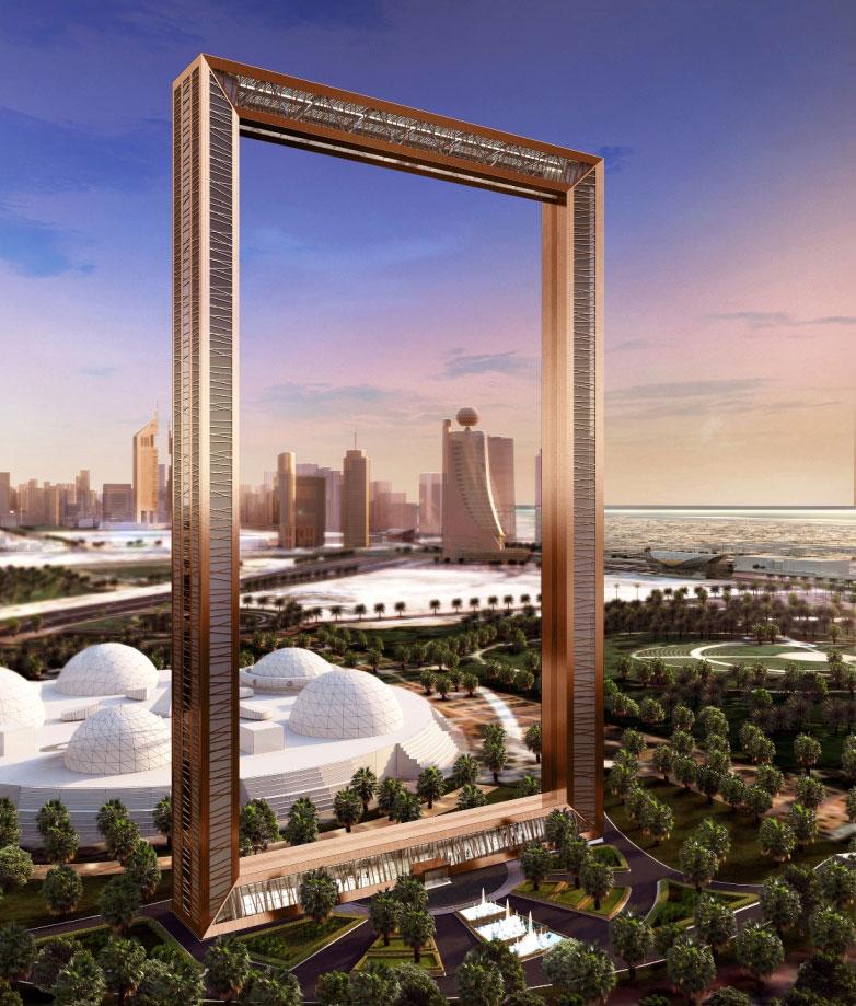 Dubai frame