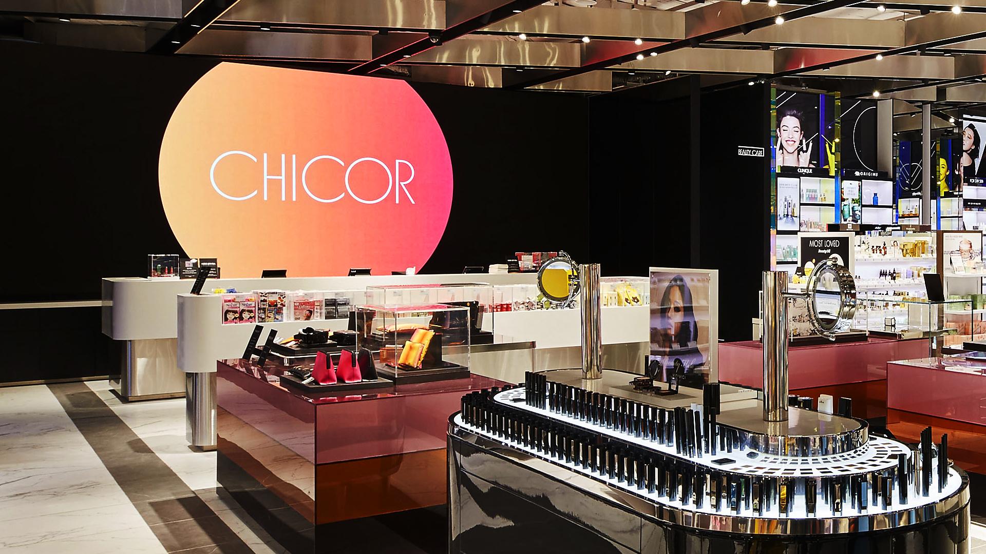 chicor shinsegae cosmétiques shopping corée du sud économie séoul
