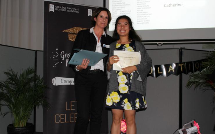 remise des diplomes - cfbl - brevet - collège