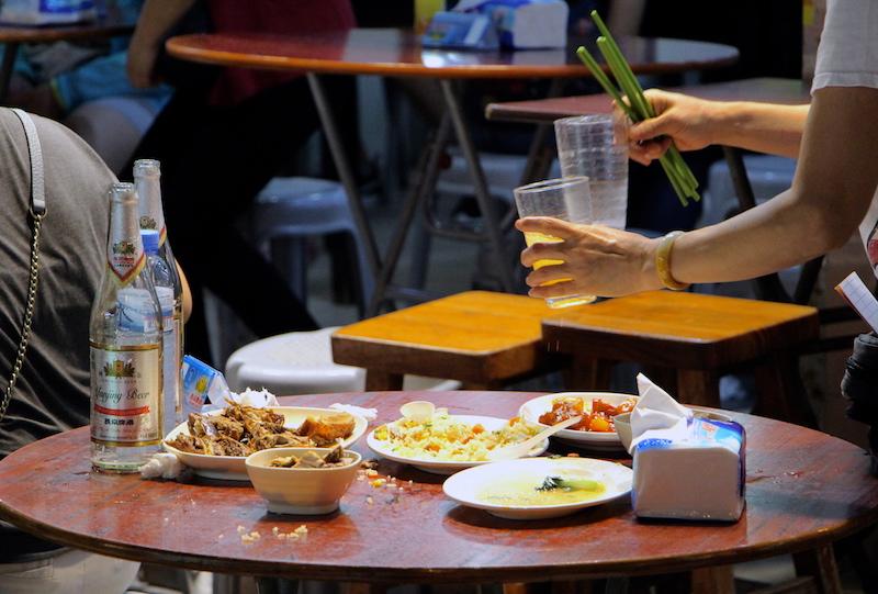 déchets alimentaire repas gaspillage hong kong