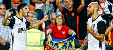 Zaza et Guedes n'ont laissé aucune chance au FC Séville