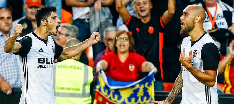 Zaza et Guedes n'ont laissé aucune chance au FC Séville