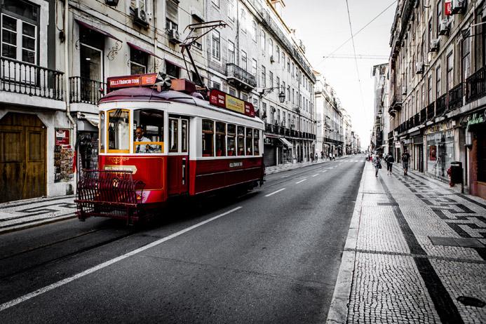 Tram historique Lisbonne