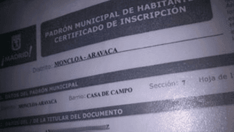 padron municipal madrid