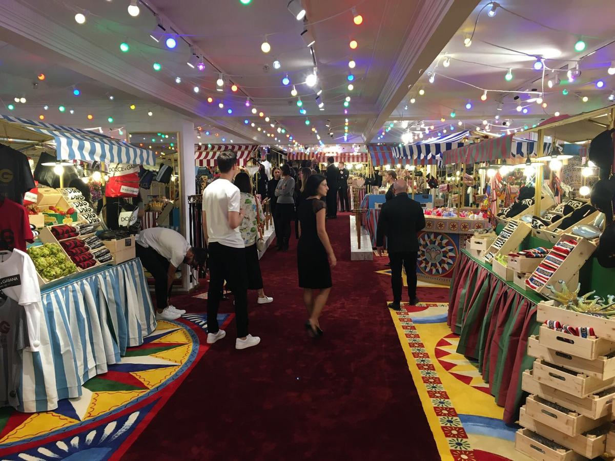 harrods - dolce and gabbana