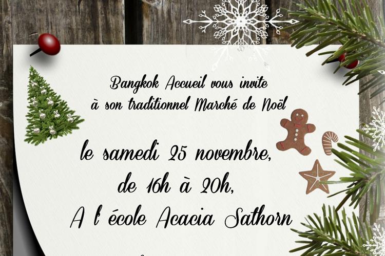 Marche-Noel du Bangkok Accueil