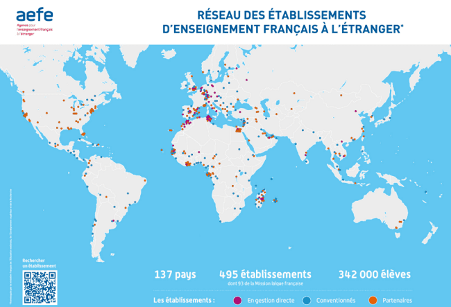 réseau lycées français aefe