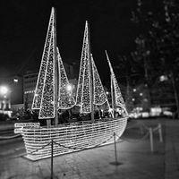 bateau de noël