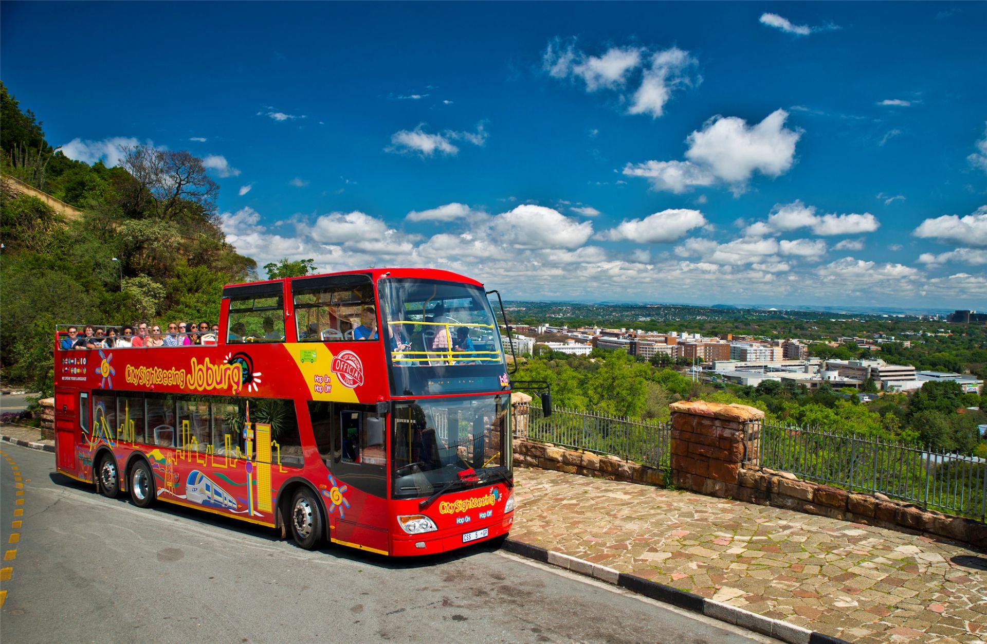 city sight seeing, joburg, bus, tourisme, coup de coeur, visite