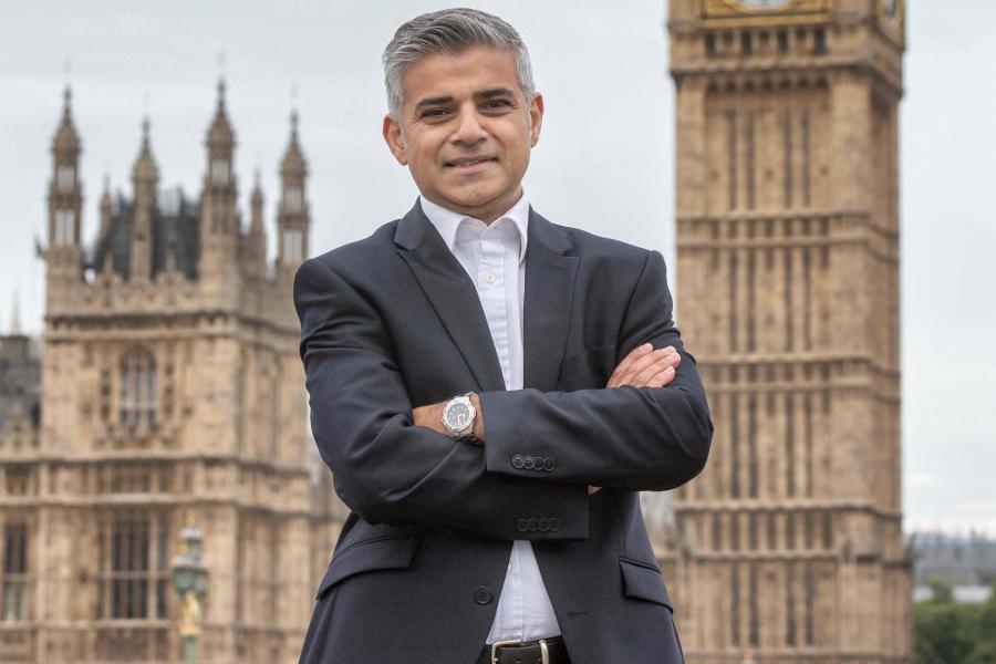 sadiq khan - londres
