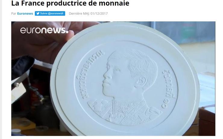 Moule monnaie rama X