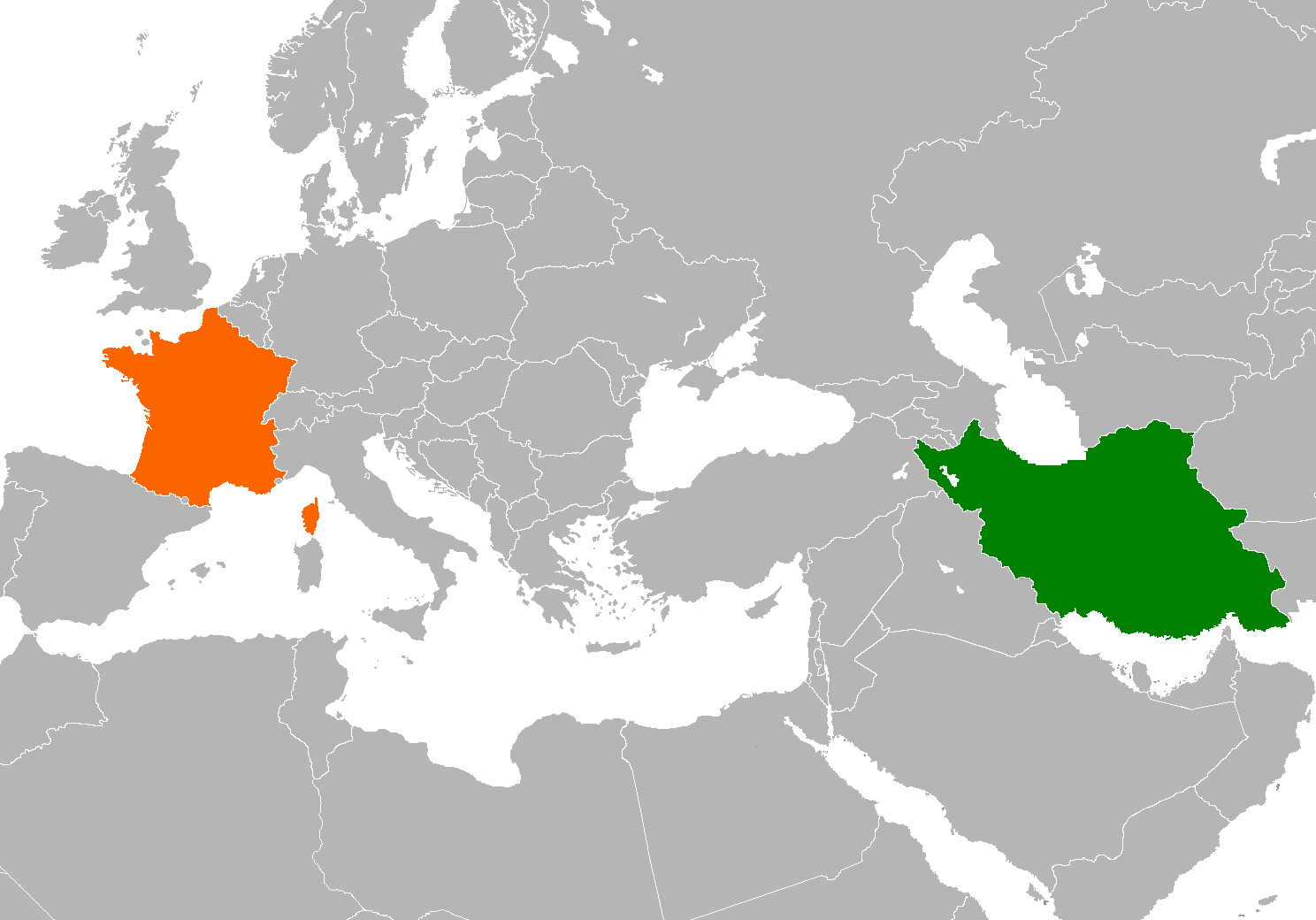 échanges iran france