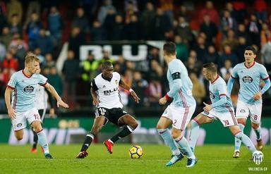 Geoffrey Kondogbia pris dans l'étau du Celta
