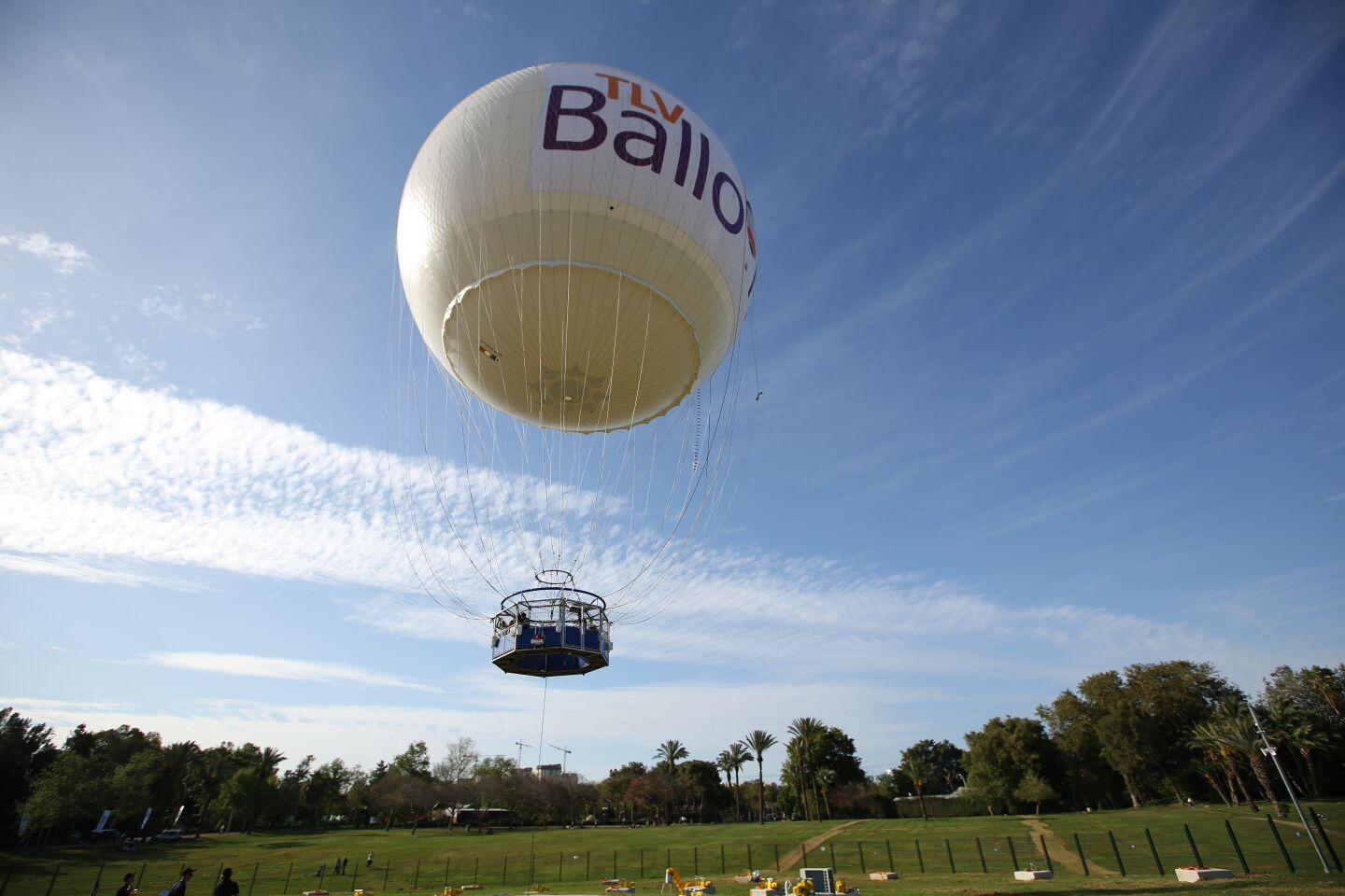 La montgolfière de Tel Aviv 