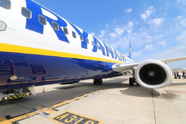 Un avion de Ryanair qui se posera prochainnement sur l'aéroport de Valencia