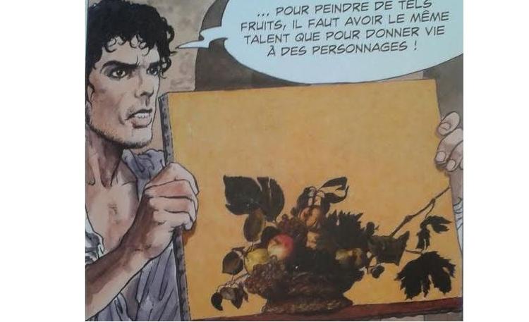 caravage BD Milo Manara