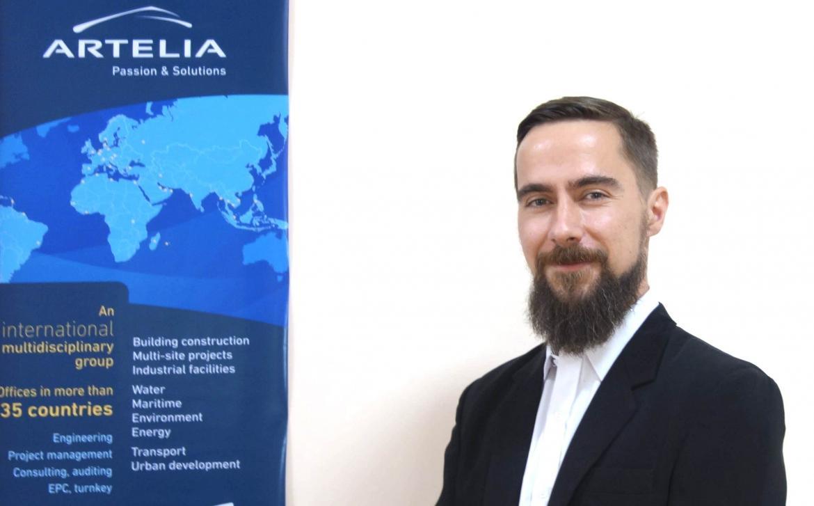 Charles Bouhelier, directeur général d'Artelia Myanmar