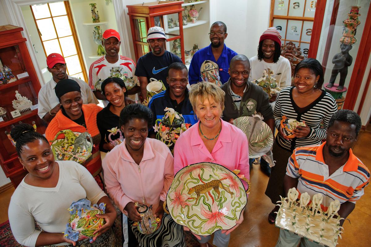 Fee Halsted, Ardmore Ceramics, Afrique du sud, ceramique, potterie