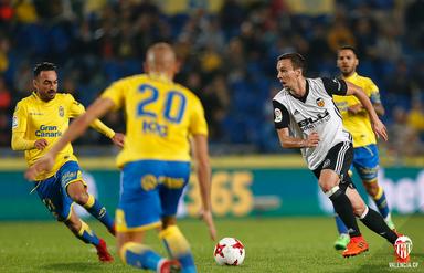 Le Valencia CF aura du batailler pour ramener le match nul de Las Palmas