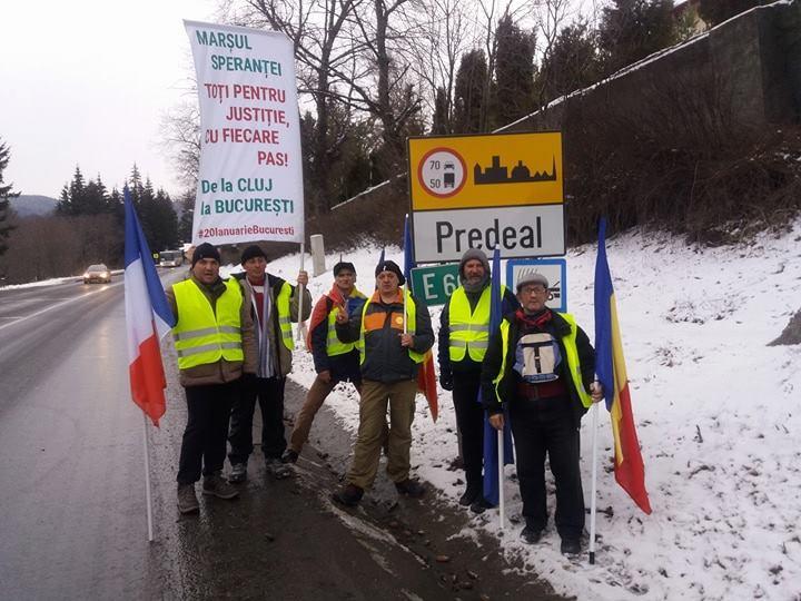 marsul-sperantei marche Cluj Bucarest Roumanie