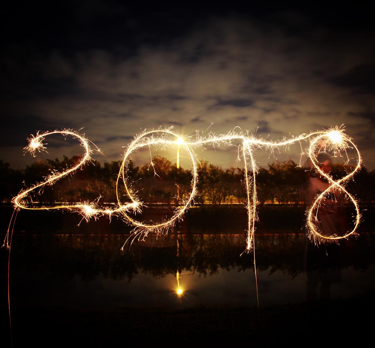 bonne année 2018