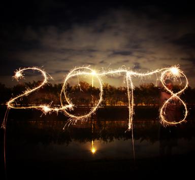 bonne année 2018