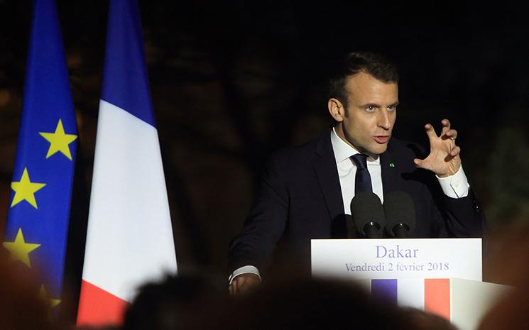 Emmanuel-Macron-Dakar-Discours