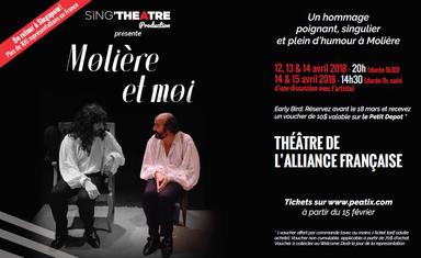 Molière et Moi Jean-Vincent Brisa Théâtre Singapour