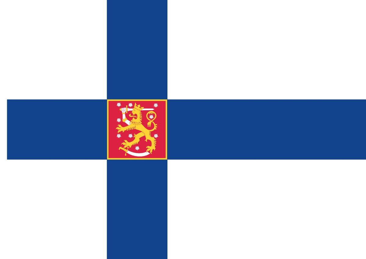 Drapeau du Grand-duché de Finlande. ©Tous droits réservés