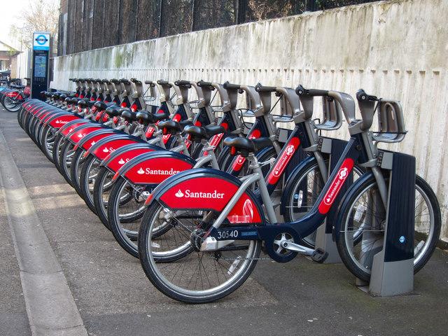 vélo - santander - brixton - TfL - Londres - lambeth