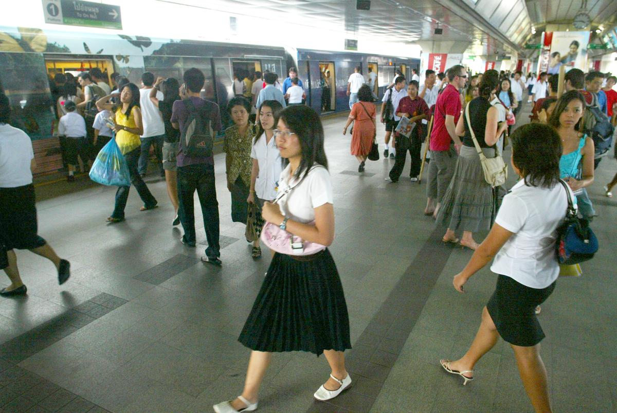 BTS skytrain Bangkok