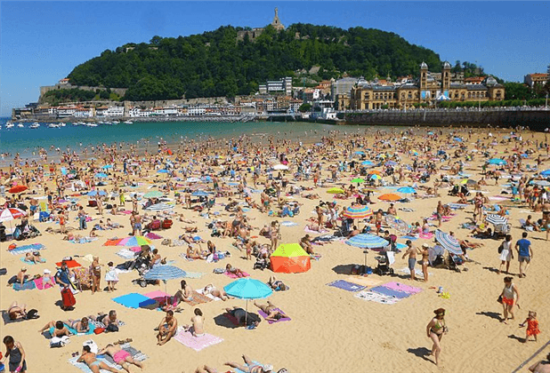 plage concha saint sébastien