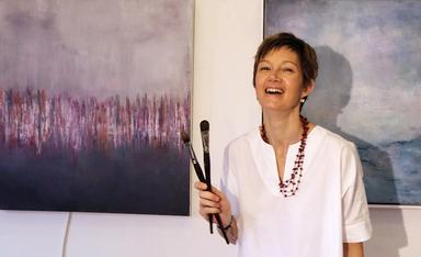 Sandrine Capdouze, peintre et photographe.