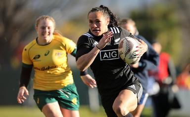 Portia Woodman black ferns 2017 Australie