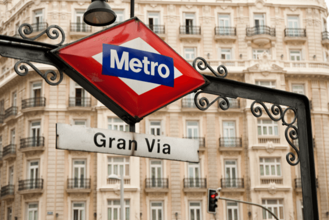 metro gran via madrid