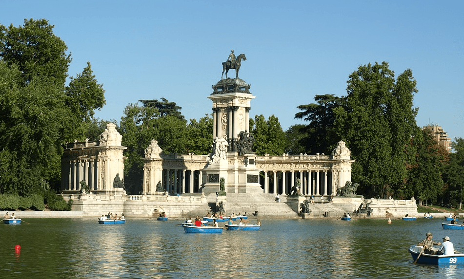 parc retiro madrid