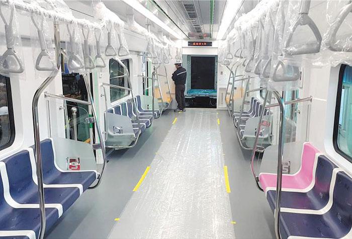 Nouveaux trains de métro : sièges plus larges et système de filtrage