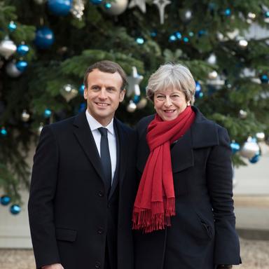 May et Macron, main dans la main contre les armes chimiques