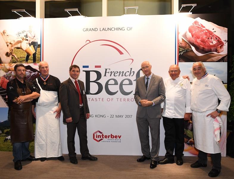 Promotion boeuf export hong kong chine business france 