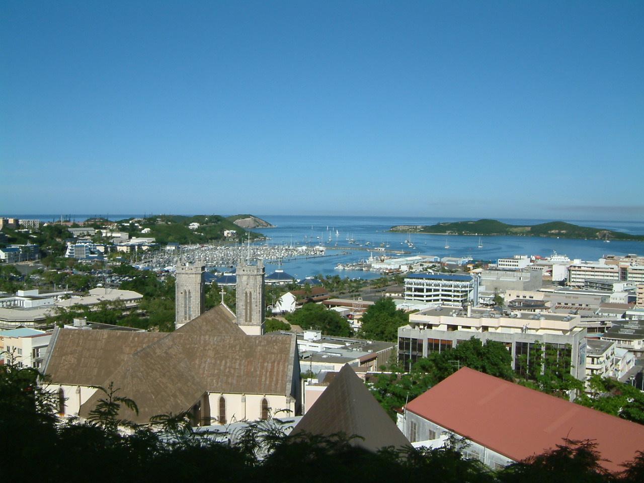 Nouvelle-Calédonie visite Macron Parc mer de corail coopération régionale