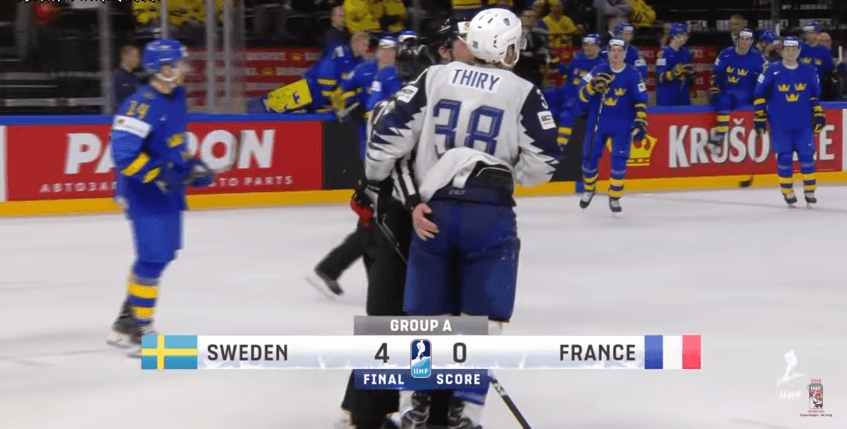 Hockey sur glace. Mondiaux : La Suède terrasse la France 