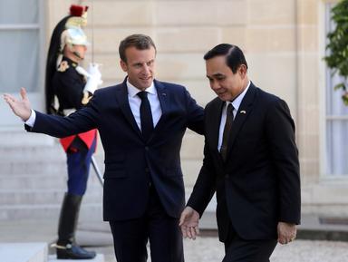 Prayuth a l'Elysee